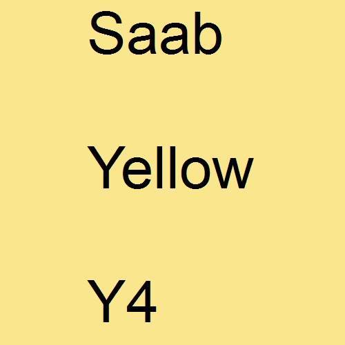 Saab, Yellow, Y4.