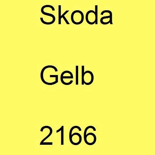 Skoda, Gelb, 2166.