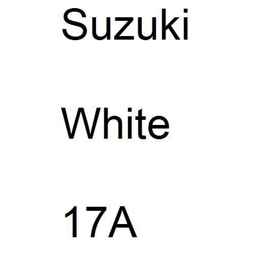 Suzuki, White, 17A.