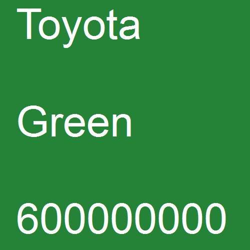 Toyota, Green, 600000000.