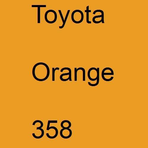 Toyota, Orange, 358.