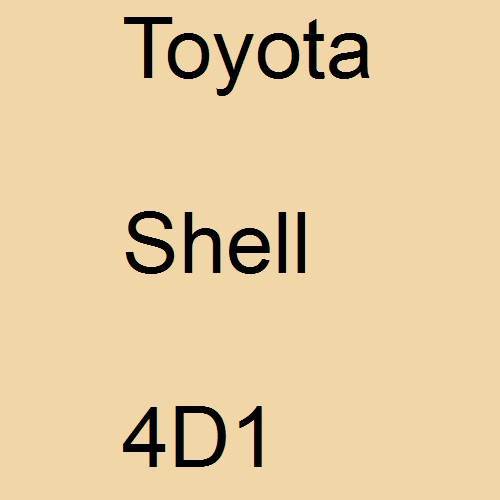 Toyota, Shell, 4D1.