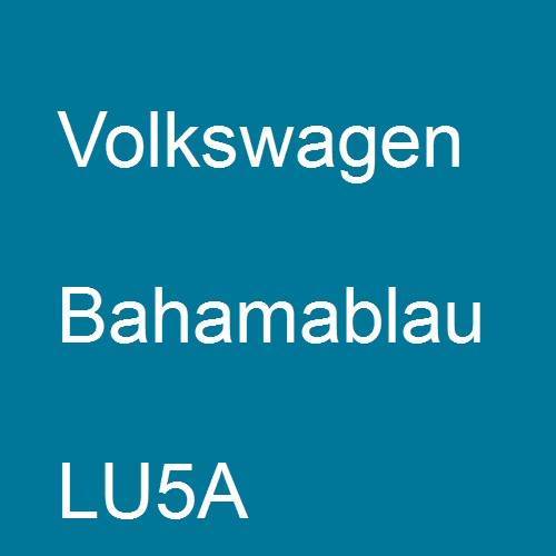 Volkswagen, Bahamablau, LU5A.