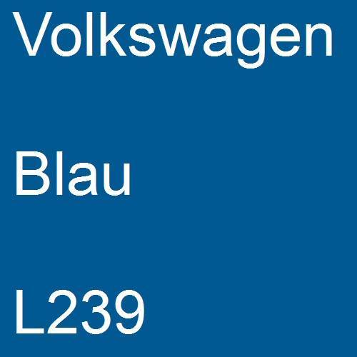 Volkswagen, Blau, L239.