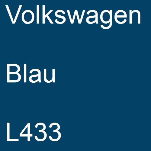 Volkswagen, Blau, L433.