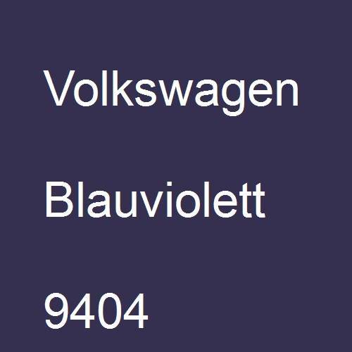 Volkswagen, Blauviolett, 9404.