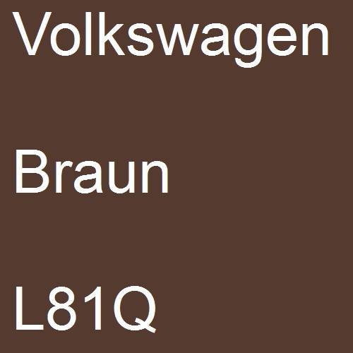 Volkswagen, Braun, L81Q.