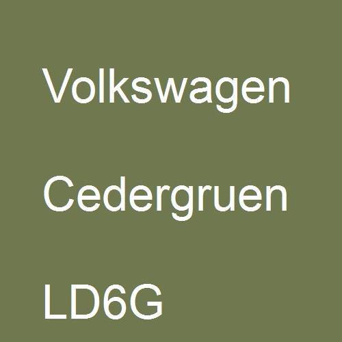 Volkswagen, Cedergruen, LD6G.