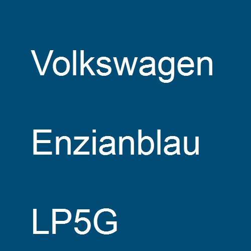 Volkswagen, Enzianblau, LP5G.