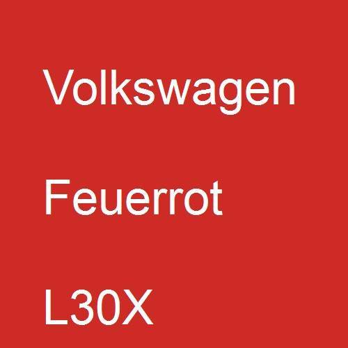 Volkswagen, Feuerrot, L30X.