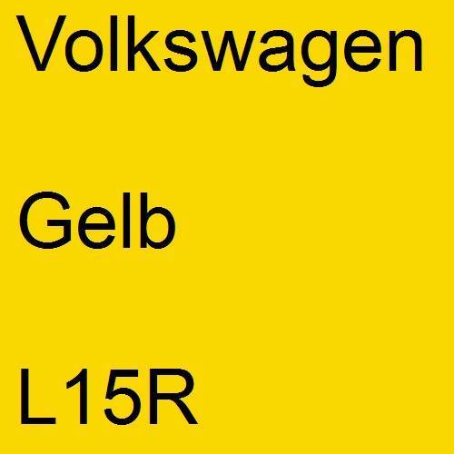 Volkswagen, Gelb, L15R.