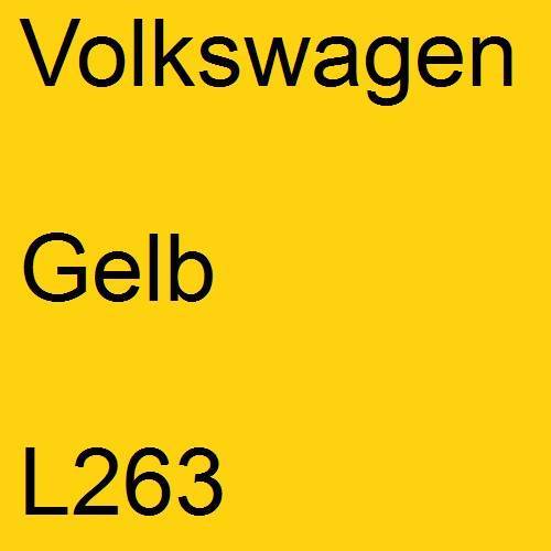 Volkswagen, Gelb, L263.