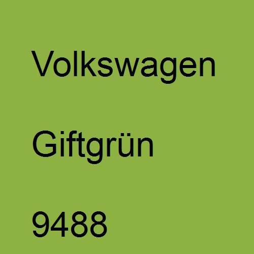 Volkswagen, Giftgrün, 9488.