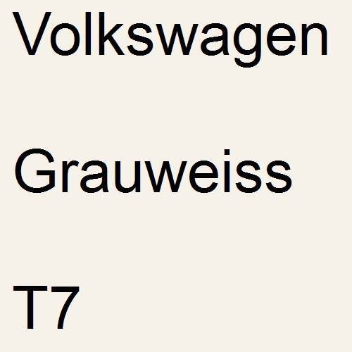 Volkswagen, Grauweiss, T7.