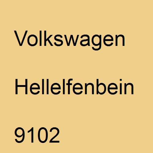 Volkswagen, Hellelfenbein, 9102.