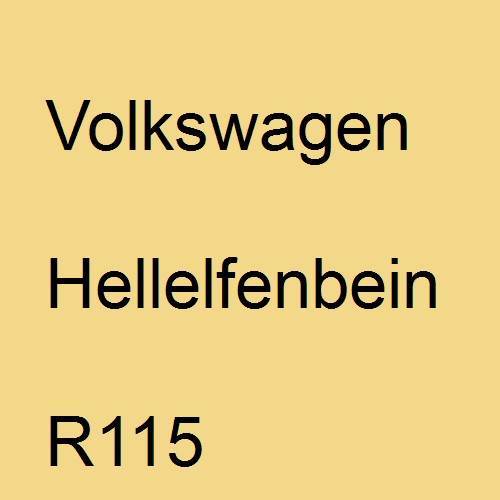 Volkswagen, Hellelfenbein, R115.