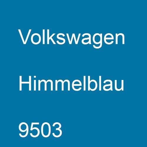 Volkswagen, Himmelblau, 9503.