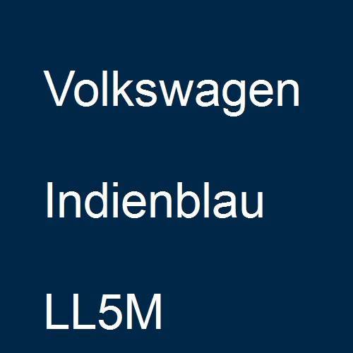 Volkswagen, Indienblau, LL5M.