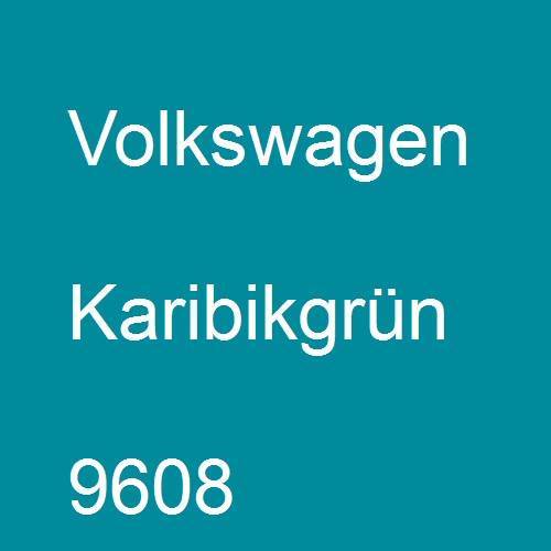 Volkswagen, Karibikgrün, 9608.