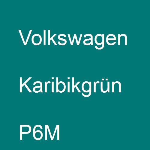 Volkswagen, Karibikgrün, P6M.