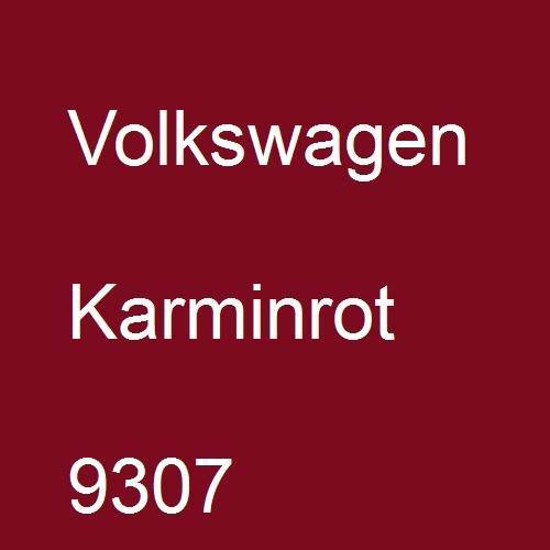 Volkswagen, Karminrot, 9307.