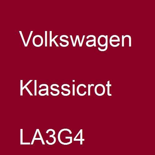 Volkswagen, Klassicrot, LA3G4.