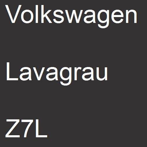 Volkswagen, Lavagrau, Z7L.