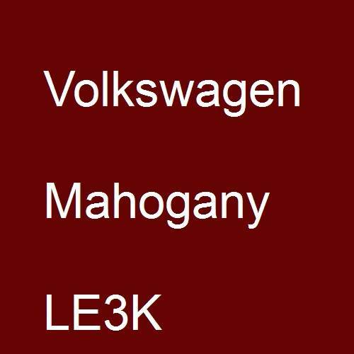 Volkswagen, Mahogany, LE3K.