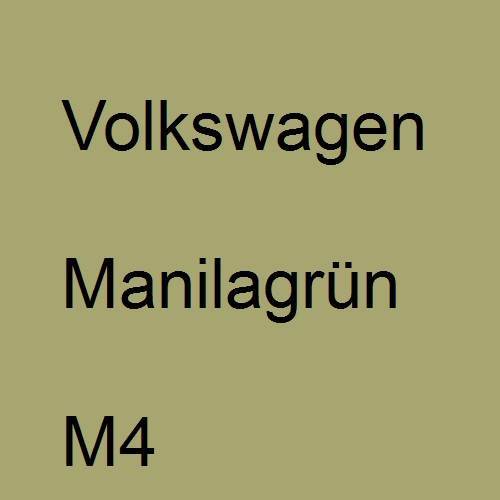 Volkswagen, Manilagrün, M4.