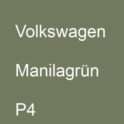 Volkswagen, Manilagrün, P4.