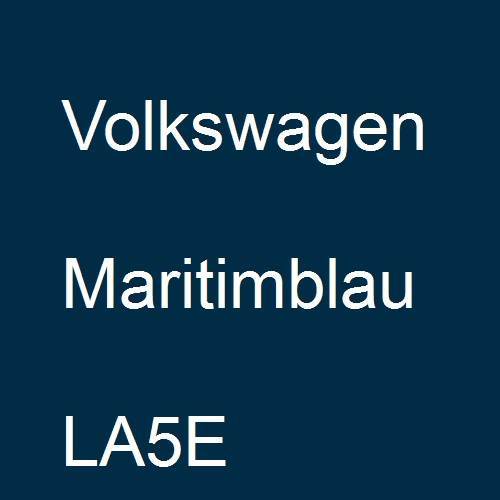 Volkswagen, Maritimblau, LA5E.