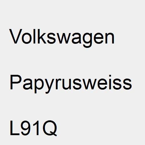 Volkswagen, Papyrusweiss, L91Q.