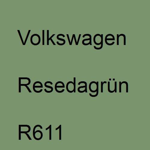 Volkswagen, Resedagrün, R611.