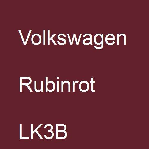 Volkswagen, Rubinrot, LK3B.