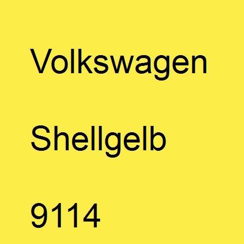 Volkswagen, Shellgelb, 9114.