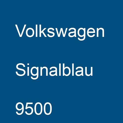 Volkswagen, Signalblau, 9500.