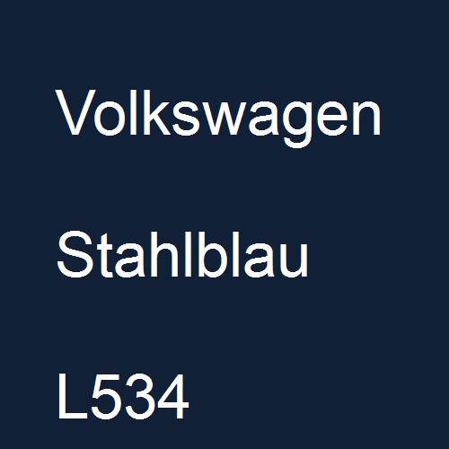 Volkswagen, Stahlblau, L534.