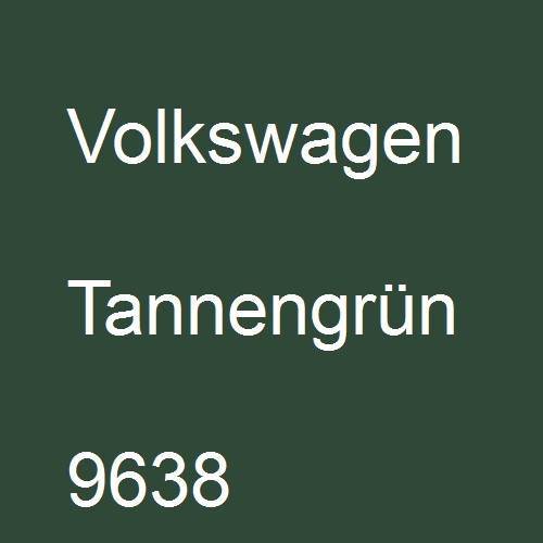 Volkswagen, Tannengrün, 9638.