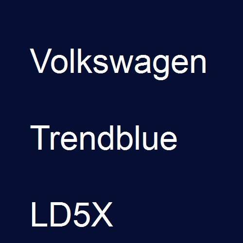 Volkswagen, Trendblue, LD5X.