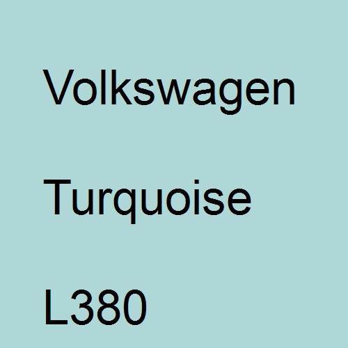 Volkswagen, Turquoise, L380.