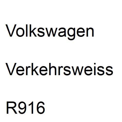 Volkswagen, Verkehrsweiss, R916.