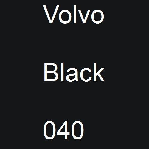 Volvo, Black, 040.