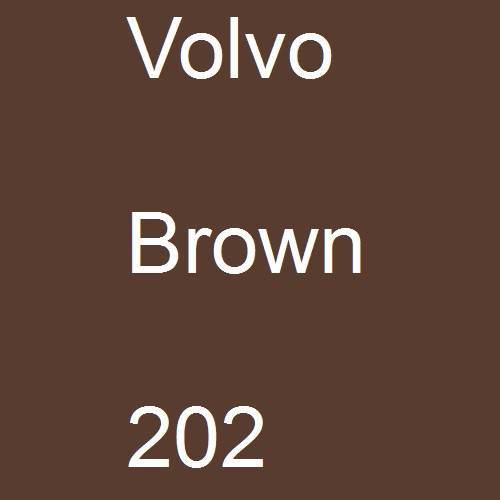 Volvo, Brown, 202.