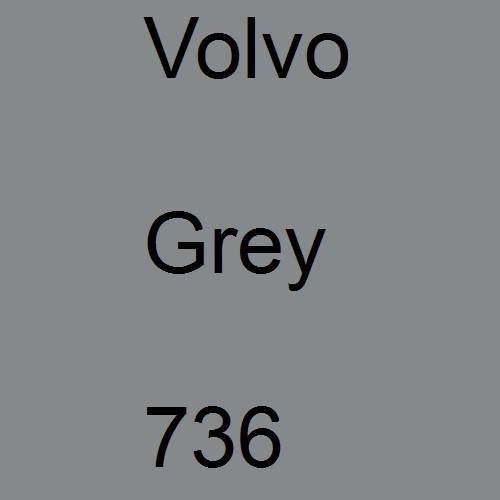 Volvo, Grey, 736.