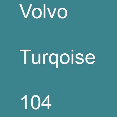 Volvo, Turqoise, 104.