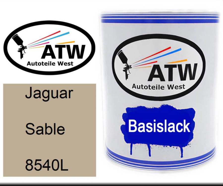 Jaguar, Sable, 8540L: 1L Lackdose, von ATW Autoteile West.