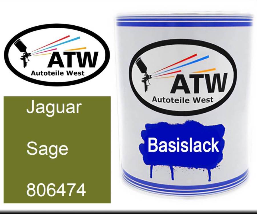 Jaguar, Sage, 806474: 1L Lackdose, von ATW Autoteile West.