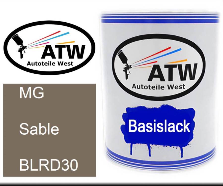 MG, Sable, BLRD30: 1L Lackdose, von ATW Autoteile West.