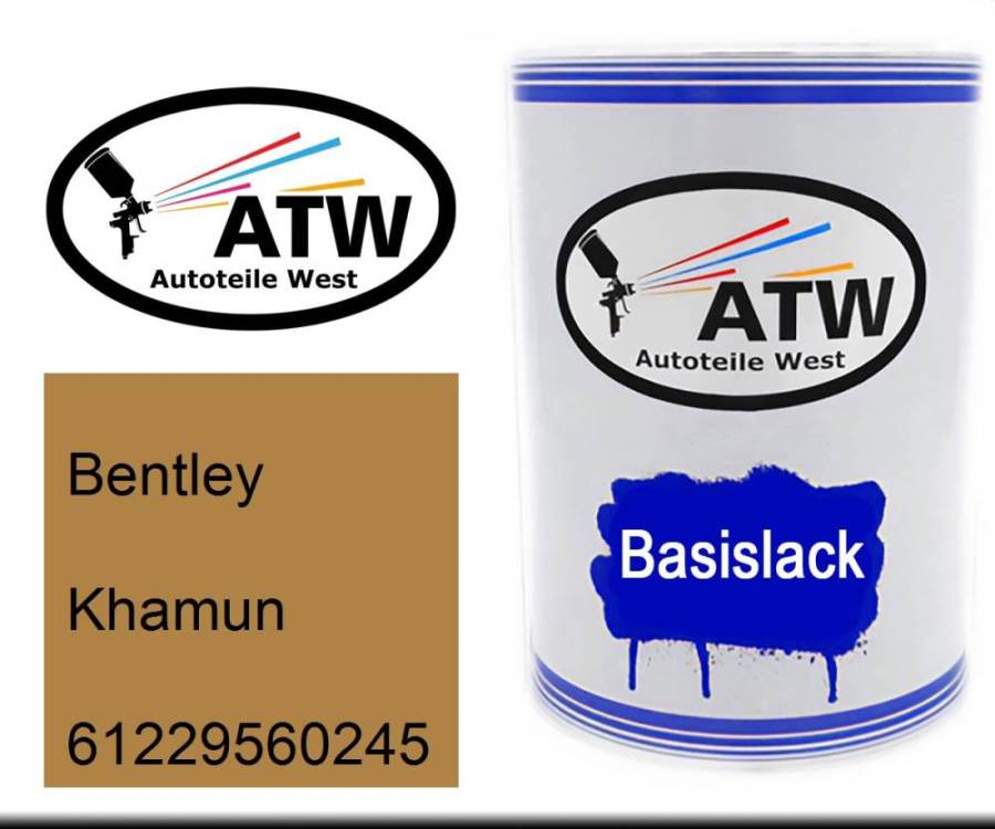 Bentley, Khamun, 61229560245: 500ml Lackdose, von ATW Autoteile West.