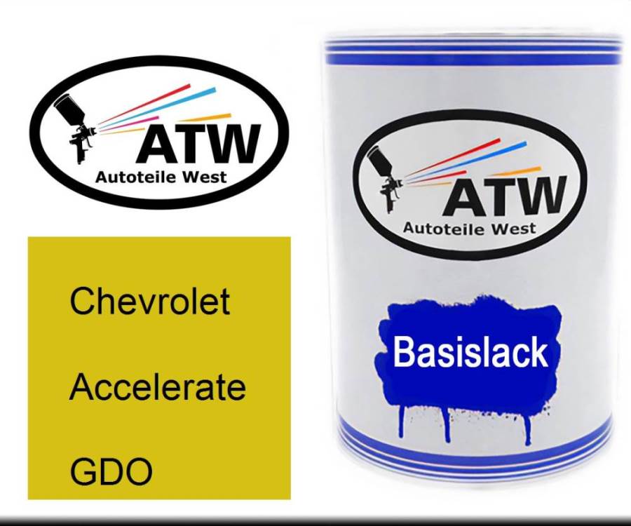 Chevrolet, Accelerate, GDO: 500ml Lackdose, von ATW Autoteile West.